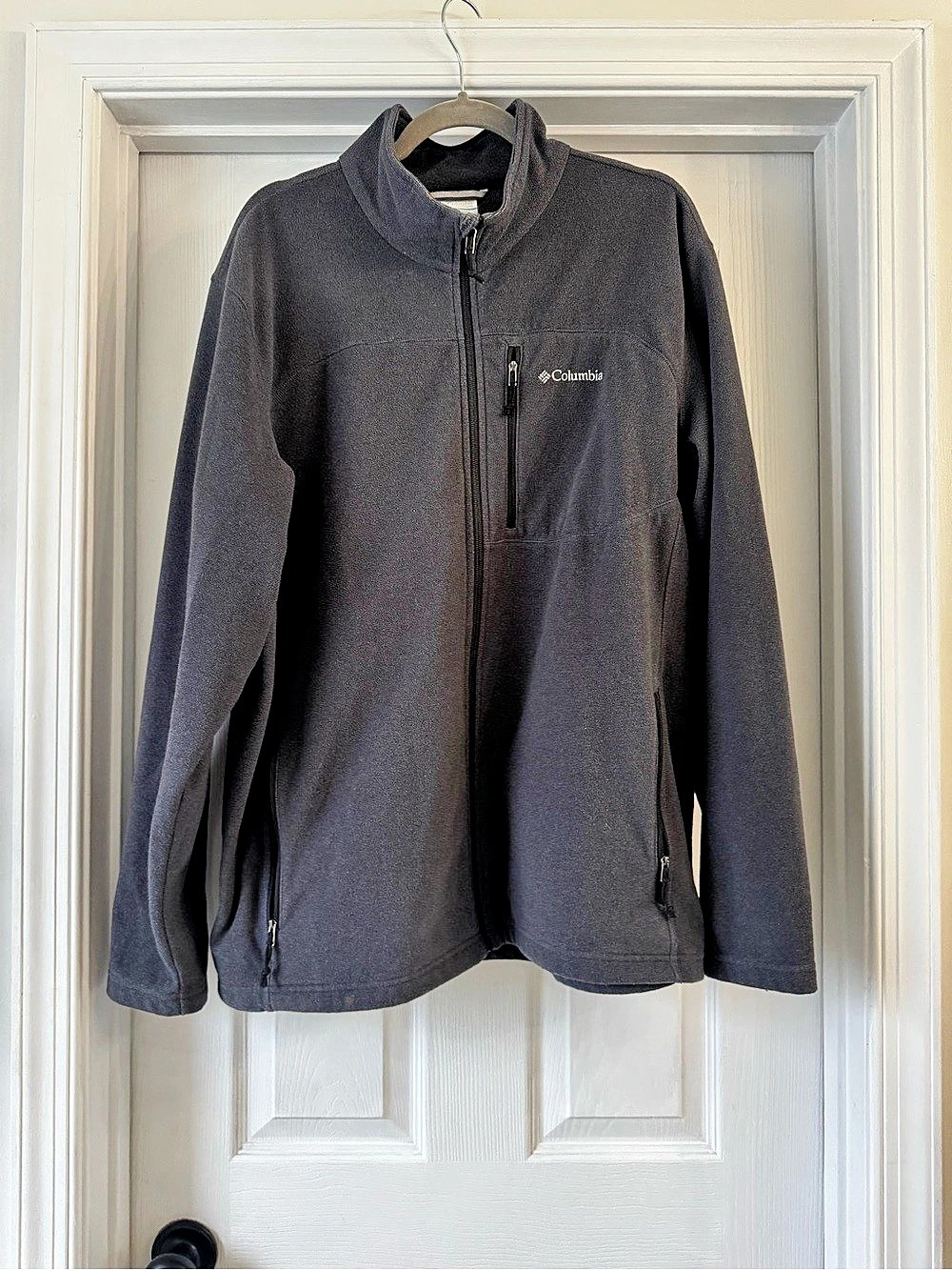 Columbia Men's Fast Trek II Full Zip Fleece Jacket Black XL